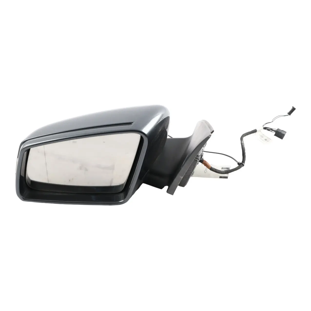 Mercedes W204 Wing Mirror Door Left N/S Power Fold Auto Dip Tenorite Grey - 755