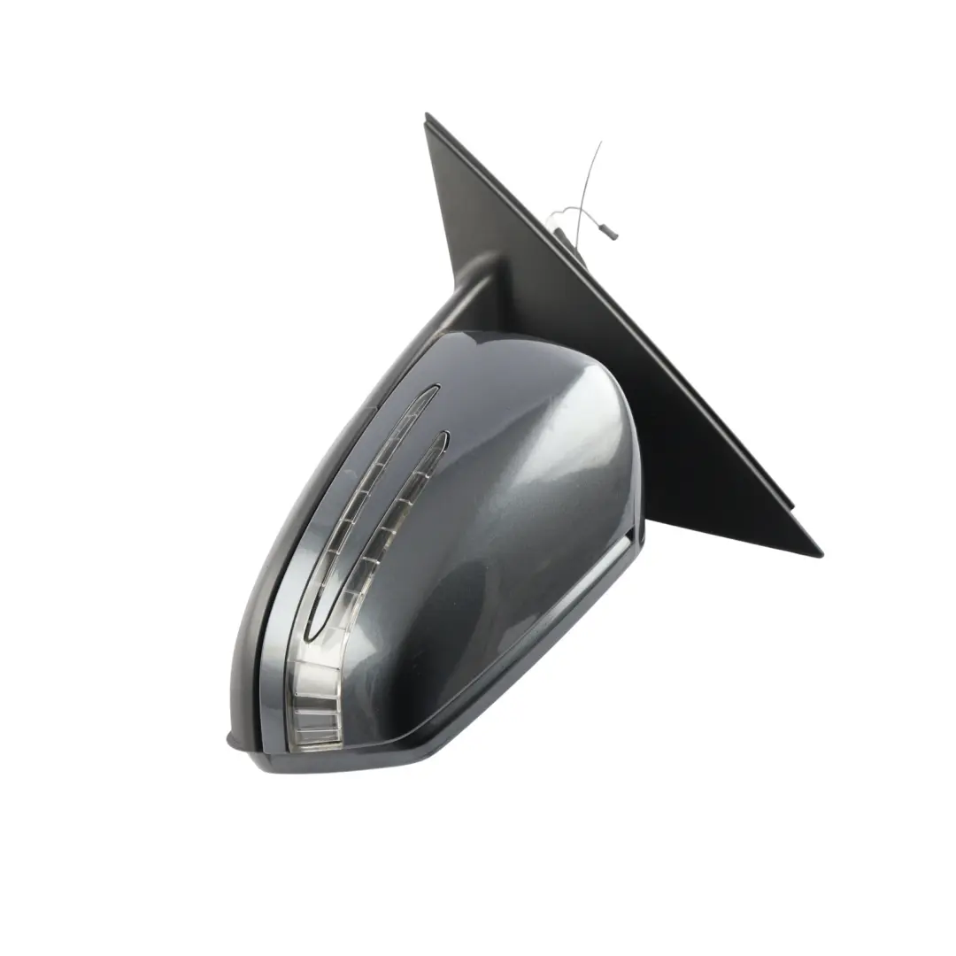 Mercedes W204 Wing Mirror Door Left N/S Power Fold Auto Dip Tenorite Grey - 755 - SKU RHD-A2048103976-TNG1 - Part number A2048103976