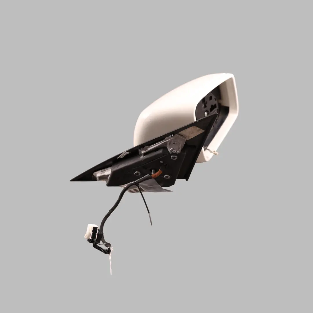Mercedes W204 Wing Mirror Door Right O/S Power Fold Auto Dip Calcite White - 650 - SKU RHD-A2048104076-CW - Part number A2048104076