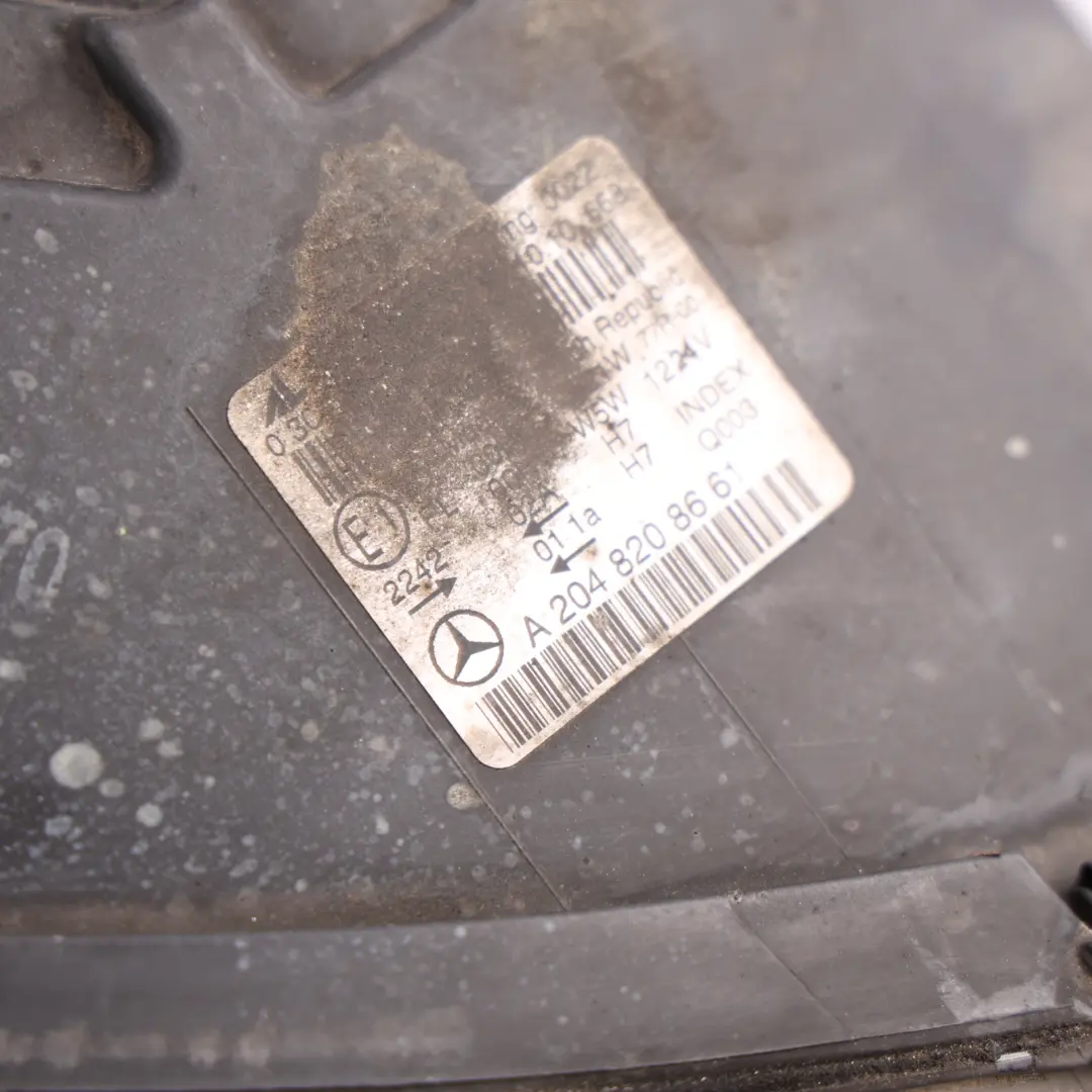  Headlamp Light Mercedes W204 Headlight Lamp Light Front Right O/S - SKU RHD-A2048208661 - Part number A2048208661