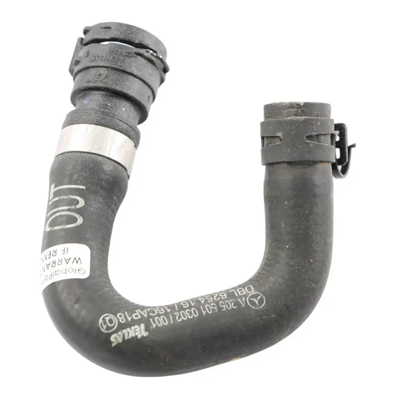 Mercedes C205 Radiator Coolant Hose Tube Pipe Line Return A2055010302
