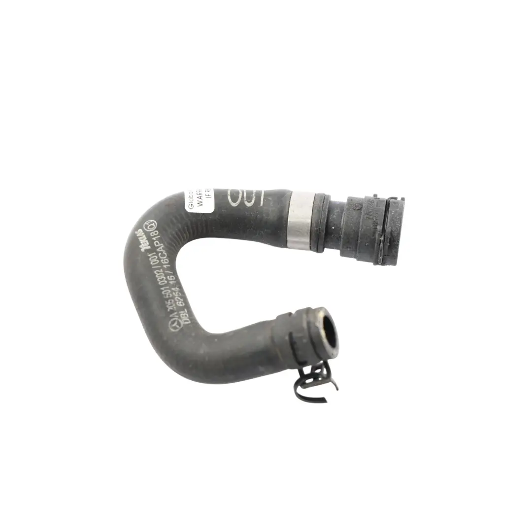 Mercedes C205 Radiator Coolant Hose Tube Pipe Line Return - SKU RHD-A2055010302-1 - Part number A2055010302