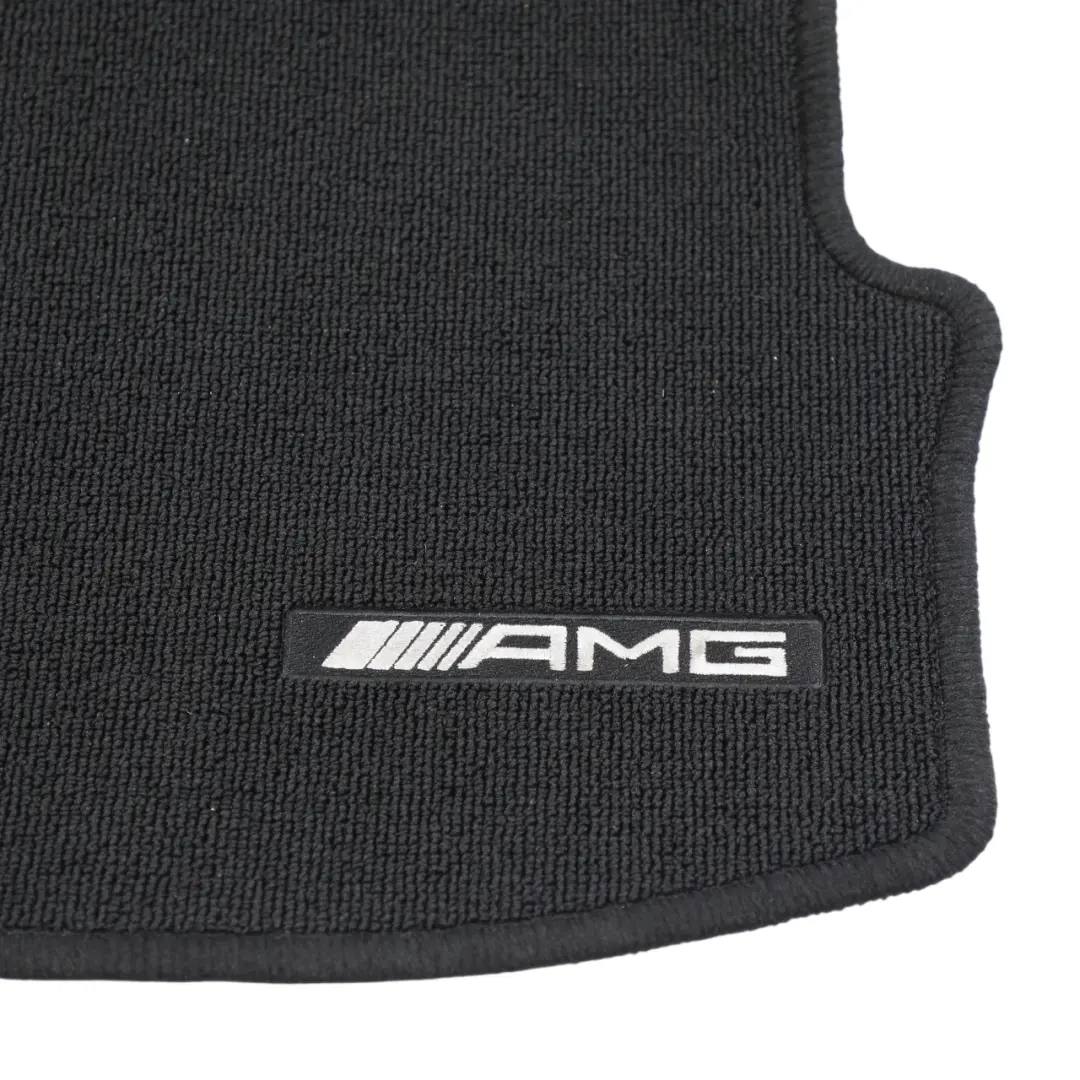 Floor Mats Set Interior Front Rear Covers Black to Mercedes W205 AMG with Part number A2056802501 Mercedes W205 AMG Floor Mats Set Interior Front Rear Covers Black - SKU RHD-A2056802501 - Part number A2056802501