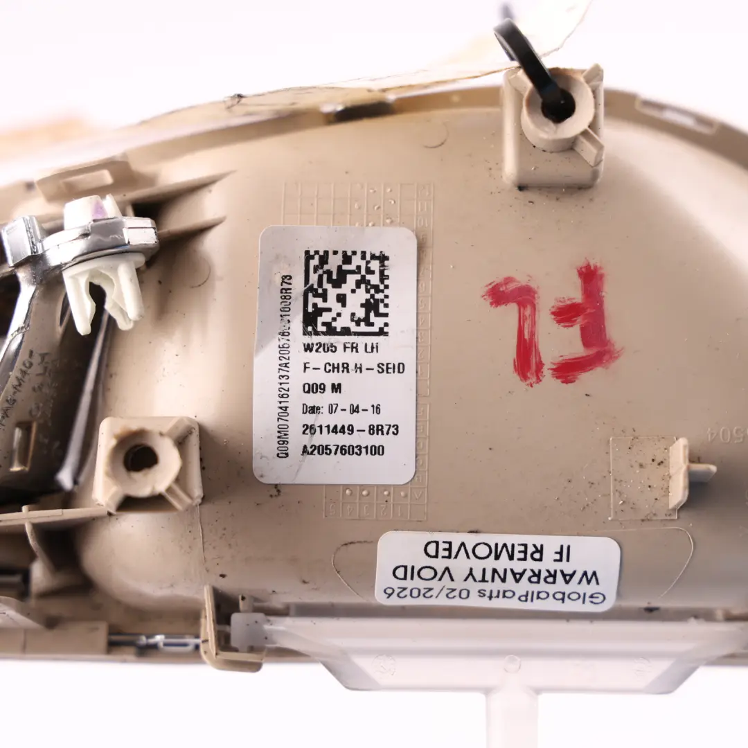 Mercedes W205 X253 Door Opening Handle Interior Front Left N/S - SKU RHD-A2057603100-1 - Part number A2057603100