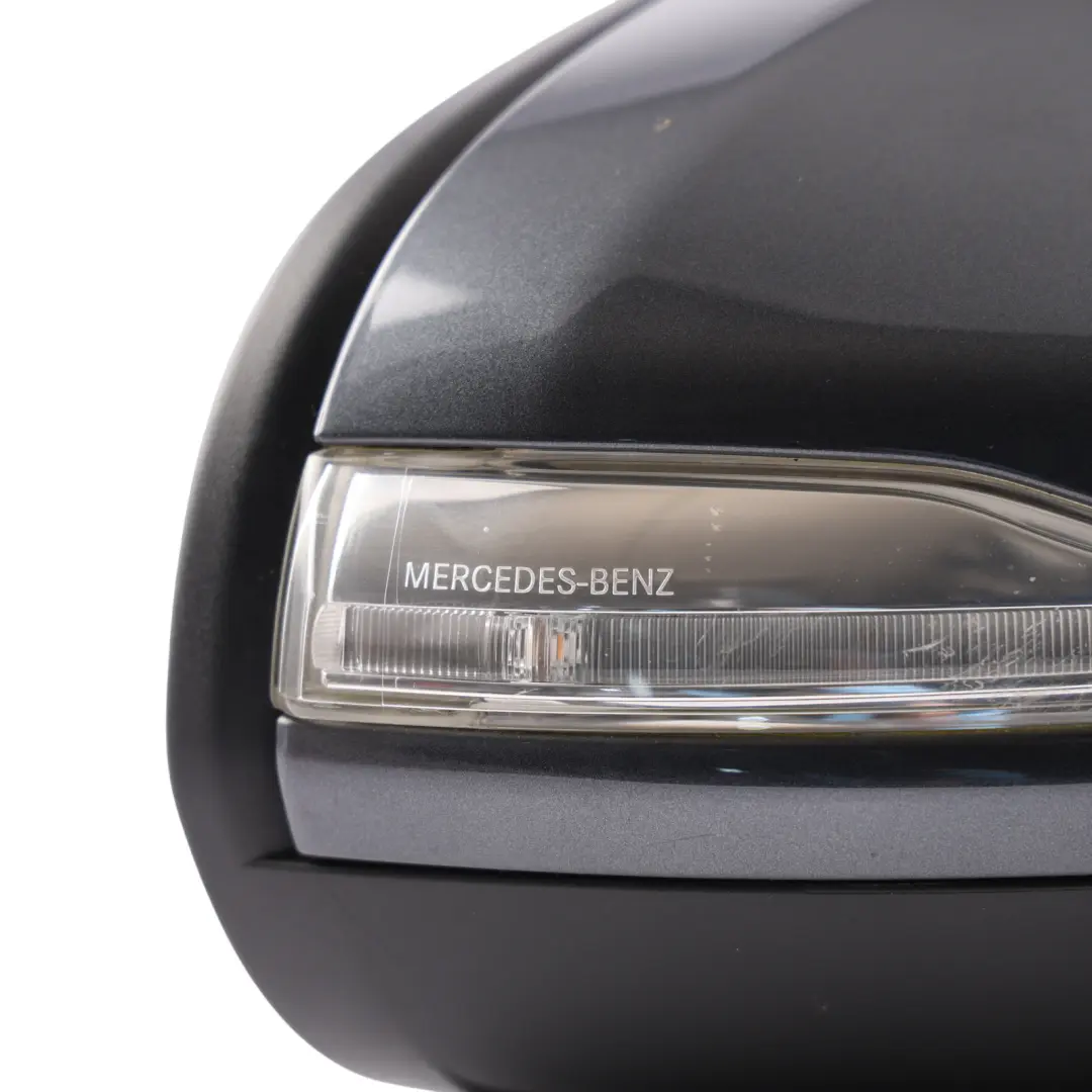 Mercedes W205 Side View Wing Mirror Electric Right O/S Tenorite Grey - 755 - SKU RHD-A2058101202-TNG1 - Part number A2058101202