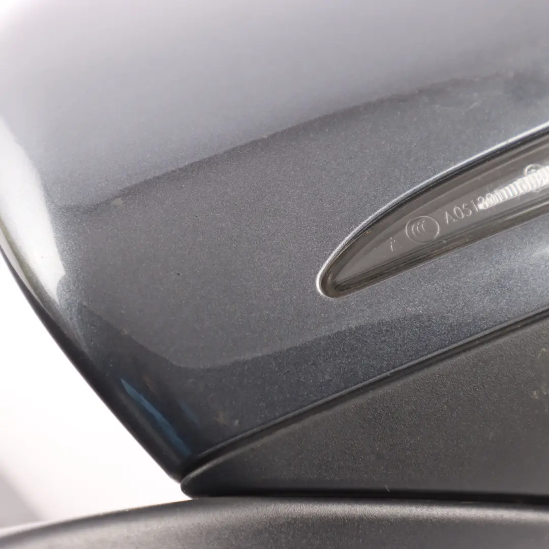 Mercedes W205 Side View Wing Mirror Electric Left N/S Tenorite Grey - 755 - SKU RHD-A2058102502-TNG - Part number A2058102502