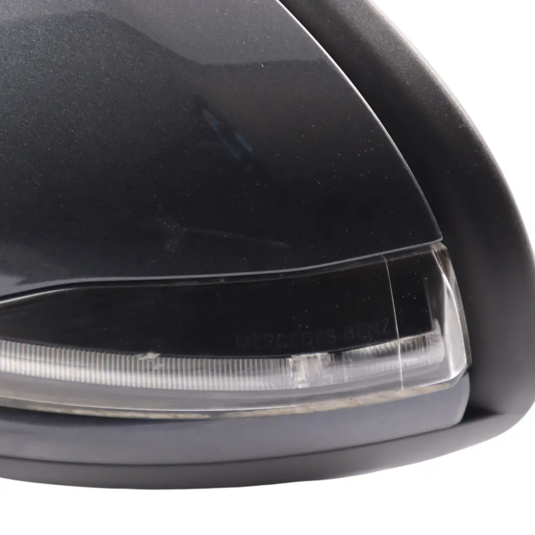 Mercedes W205 Side View Wing Mirror Electric Left N/S Tenorite Grey - 755 - SKU RHD-A2058102502-TNG - Part number A2058102502