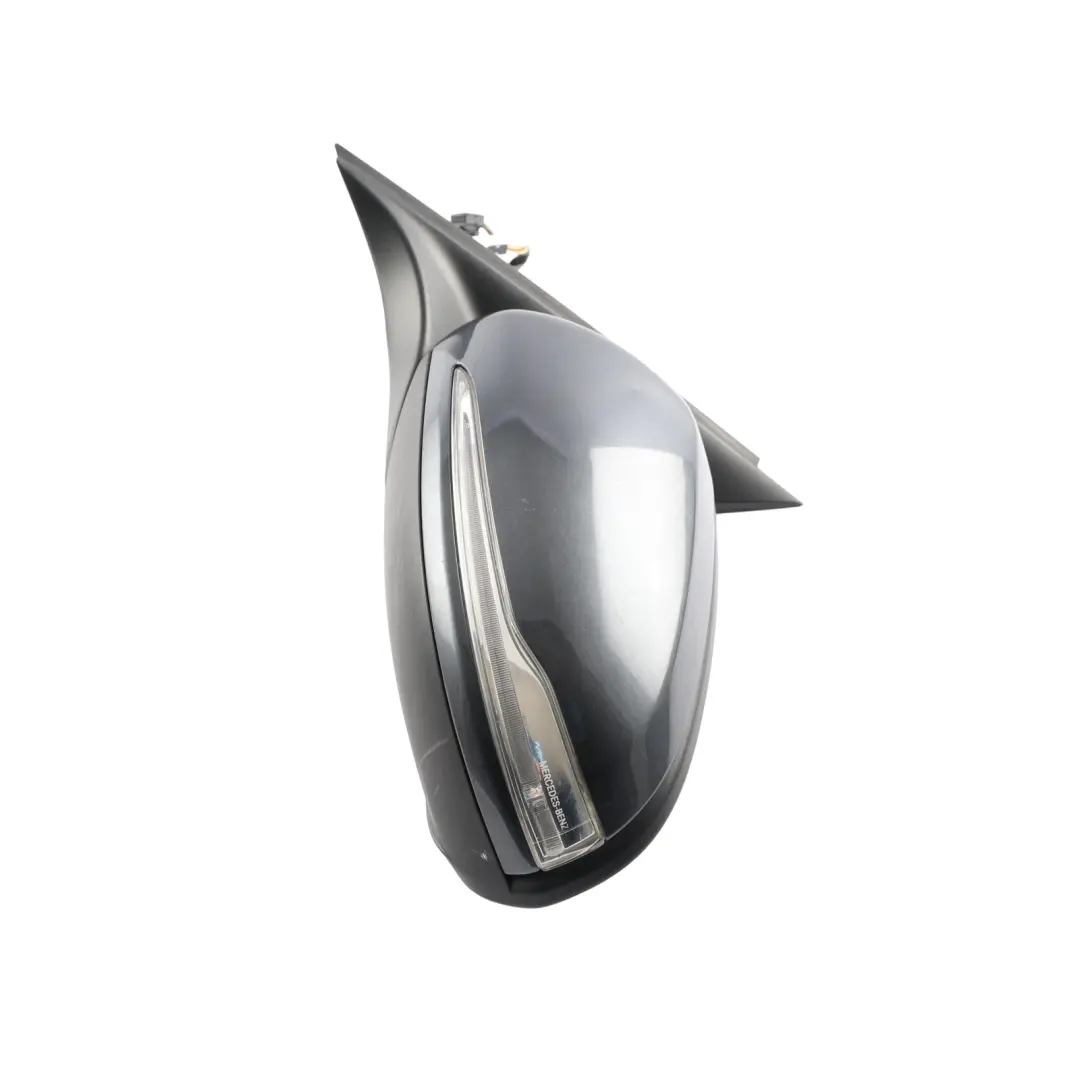 Mercedes W205 Side View Wing Mirror Electric Left N/S Tenorite Grey - 755 - SKU RHD-A2058102502-TNG1 - Part number A2058102502