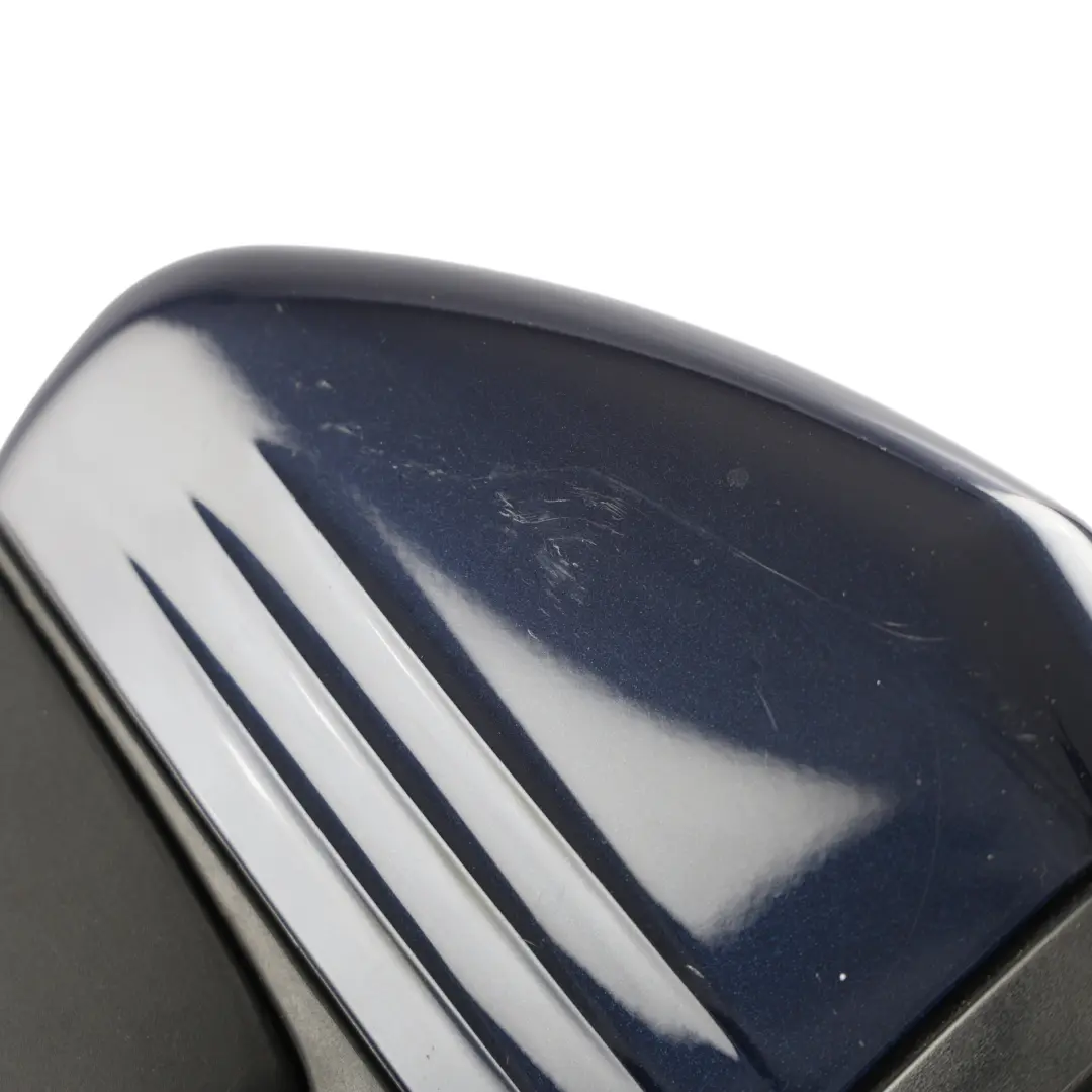 Mercedes C205 Wing Mirror Power Fold Distronic Right O/S Cavansite Blue - 890 - SKU RHD-A2058102605-CVB - Part number A2058102605
