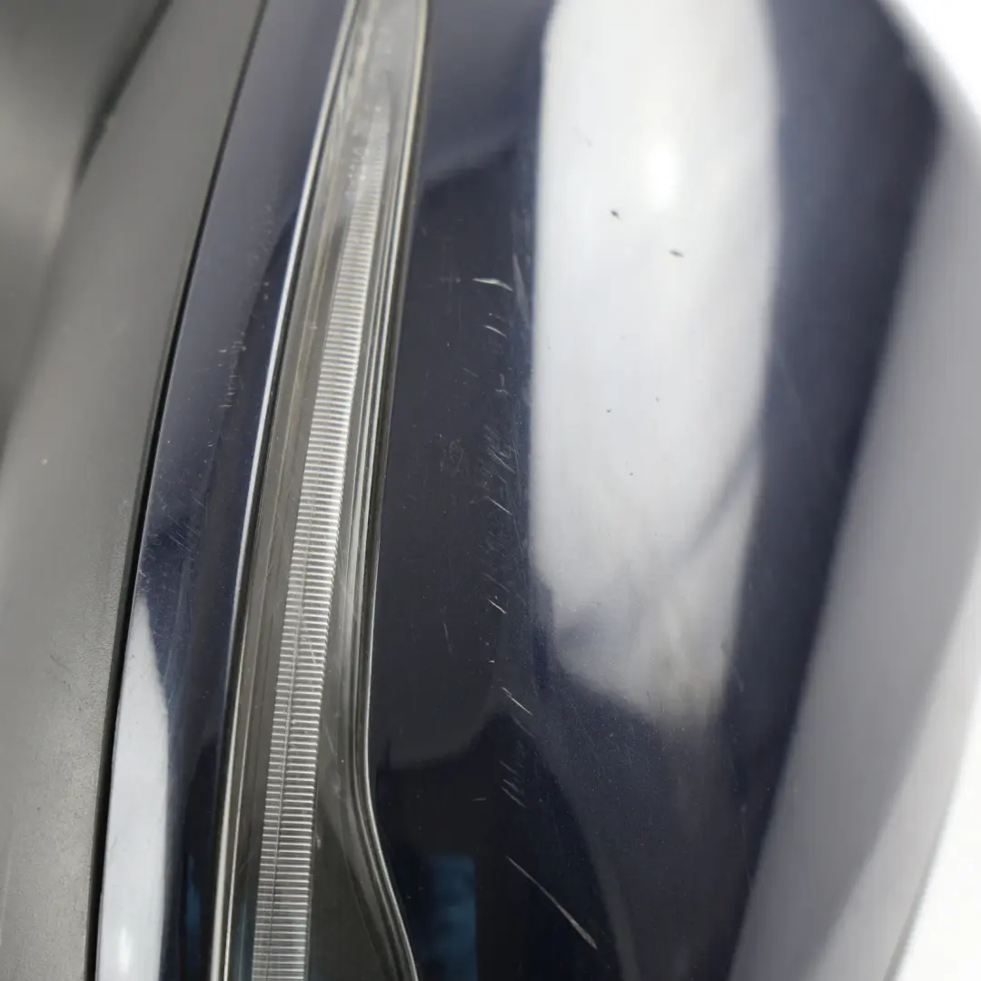 Mercedes C205 Wing Mirror Power Fold Distronic Left N/S Cavansite Blue - 890 - SKU RHD-A2058104105-CVB - Part number A2058104105