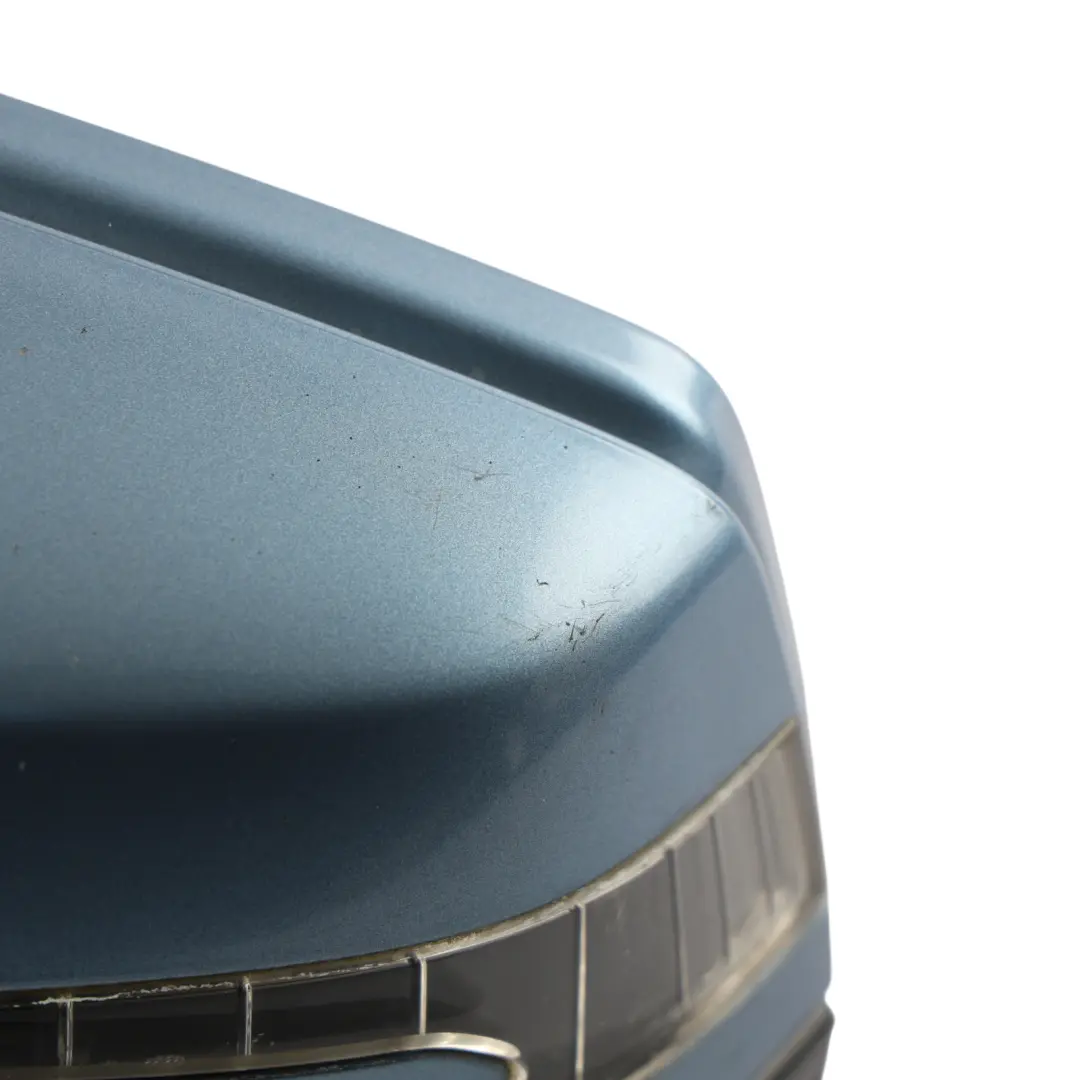 W207 Wing Mirror Door Left N/S Indigolite Blue - 230 to Mercedes with Part number A2078101976 Mercedes W207 Wing Mirror Door Left N/S Indigolite Blue - 230 - SKU RHD-A2078101976-INB - Part number A2078101976