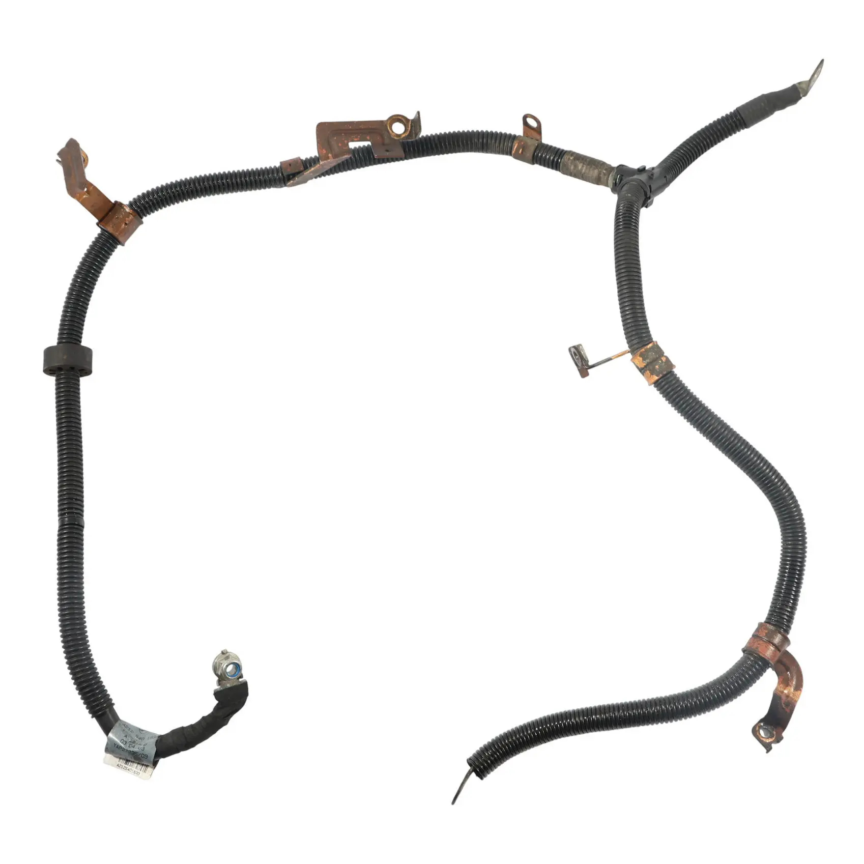 Mercedes W212 M272 Negative Minus Earth Battey Wire Cable A2125401633