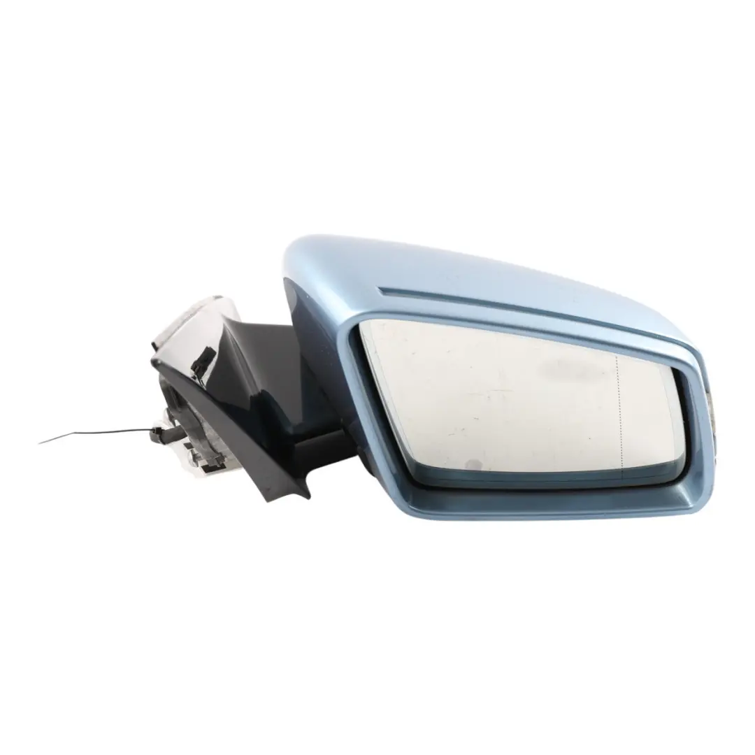 Door Wing Mirror Right O/S Indigolite Blue Metalic 230 to Mercedes S212 with Part number A2128101876 Mercedes S212 Door Wing Mirror Right O/S Indigolite Blue Metalic 230 - SKU RHD-A2128101876-INB - Part number A2128101876