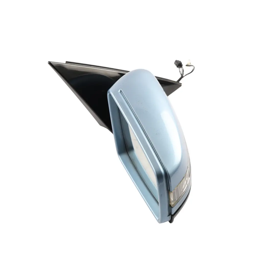 Door Wing Mirror Right O/S Indigolite Blue Metalic 230 to Mercedes S212 with Part number A2128101876 Mercedes S212 Door Wing Mirror Right O/S Indigolite Blue Metalic 230 - SKU RHD-A2128101876-INB - Part number A2128101876