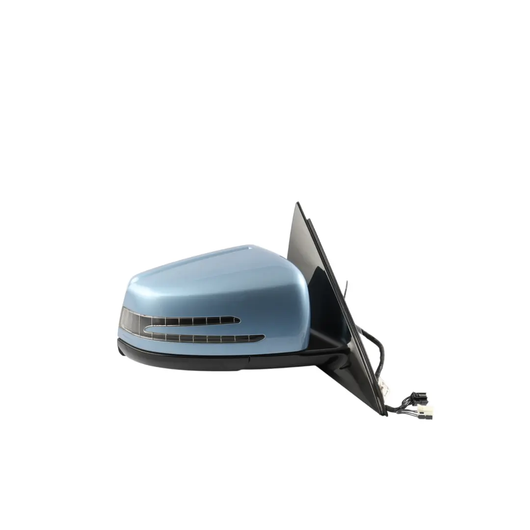 Door Wing Mirror Right O/S Indigolite Blue Metalic 230 to Mercedes S212 with Part number A2128101876 Mercedes S212 Door Wing Mirror Right O/S Indigolite Blue Metalic 230 - SKU RHD-A2128101876-INB - Part number A2128101876