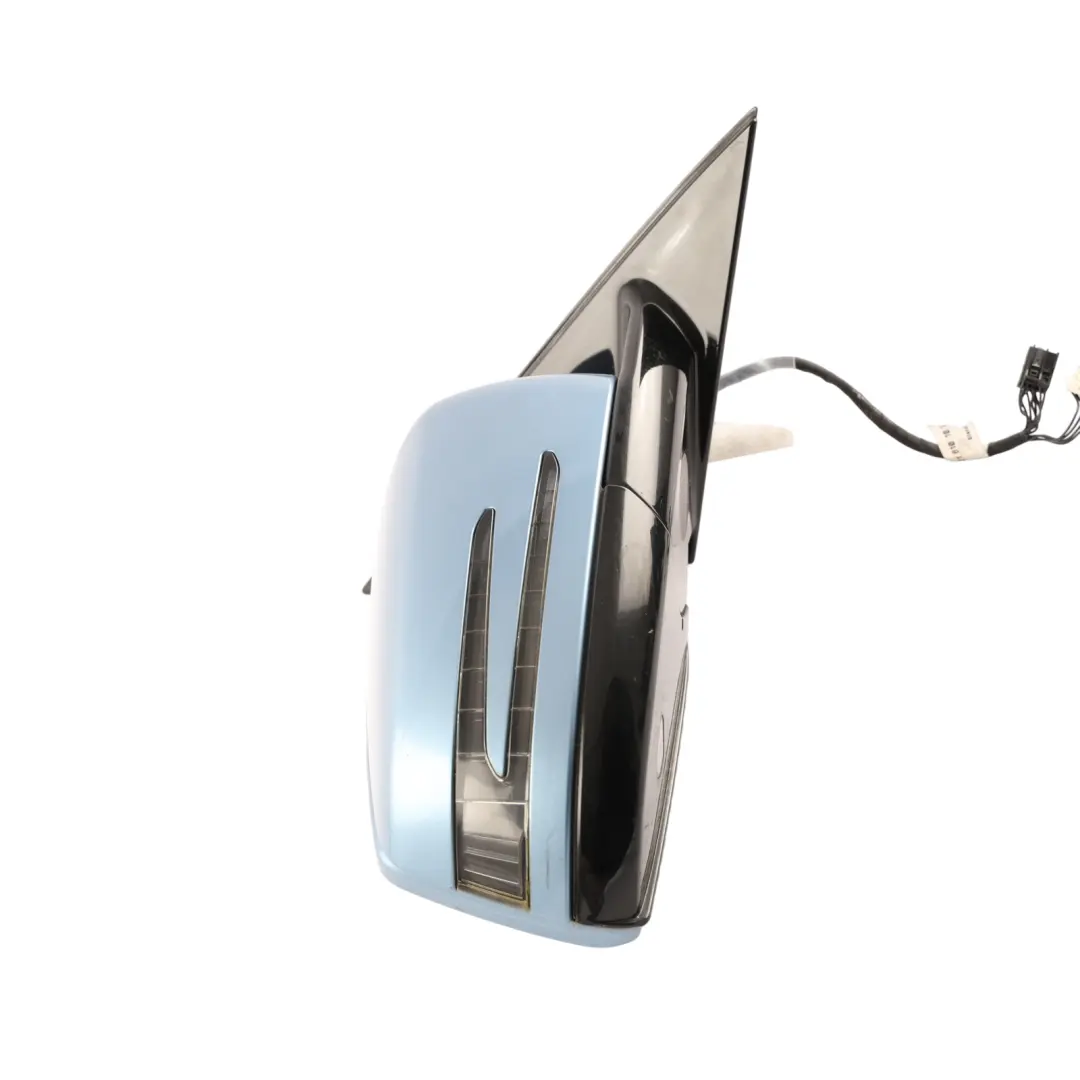 Mercedes S212 Door Wing Mirror Right O/S Indigolite Blue Metalic 230 - SKU RHD-A2128101876-INB - Part number A2128101876