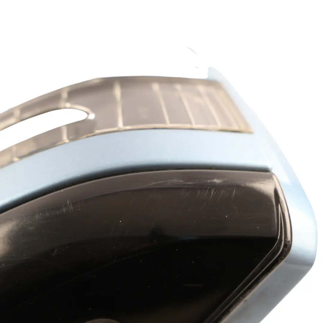 Mercedes S212 Door Wing Mirror Left N/S Indigolite Blue Metallic 230 - SKU RHD-A2128102176-INB - Part number A2128102176