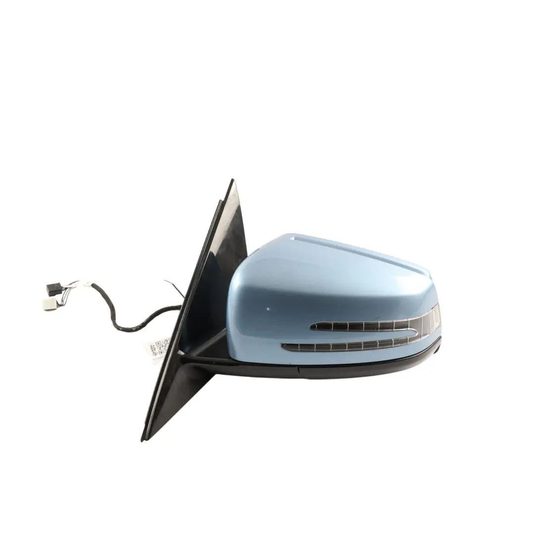 Door Wing Mirror Left N/S Indigolite Blue Metallic 230 to Mercedes S212 with Part number A2128102176 Mercedes S212 Door Wing Mirror Left N/S Indigolite Blue Metallic 230 - SKU RHD-A2128102176-INB - Part number A2128102176