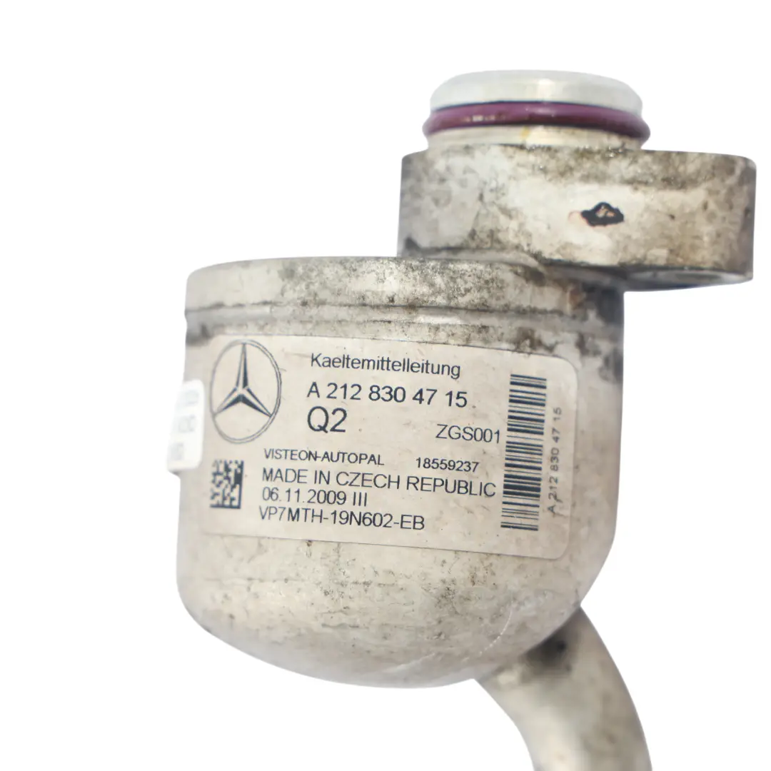 Mercedes W212 Air Conditioning Pipe Refrigerant Hose Line - SKU RHD-A2128304715 - Part number A2128304715