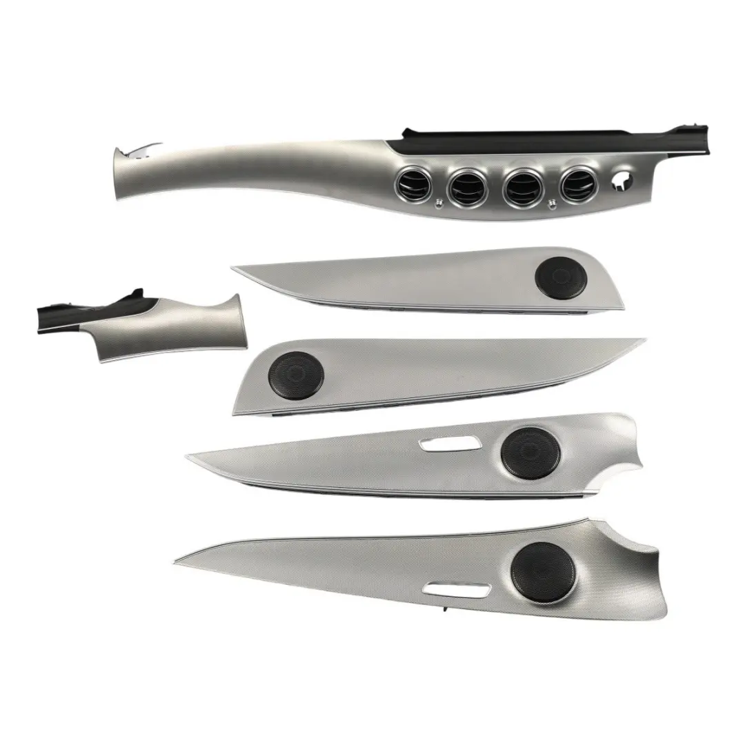 Mercedes W213 Dashboard And Door Trim Mouldings Set Silver - SKU RHD-A2136809000-2 - Part number A2136809000