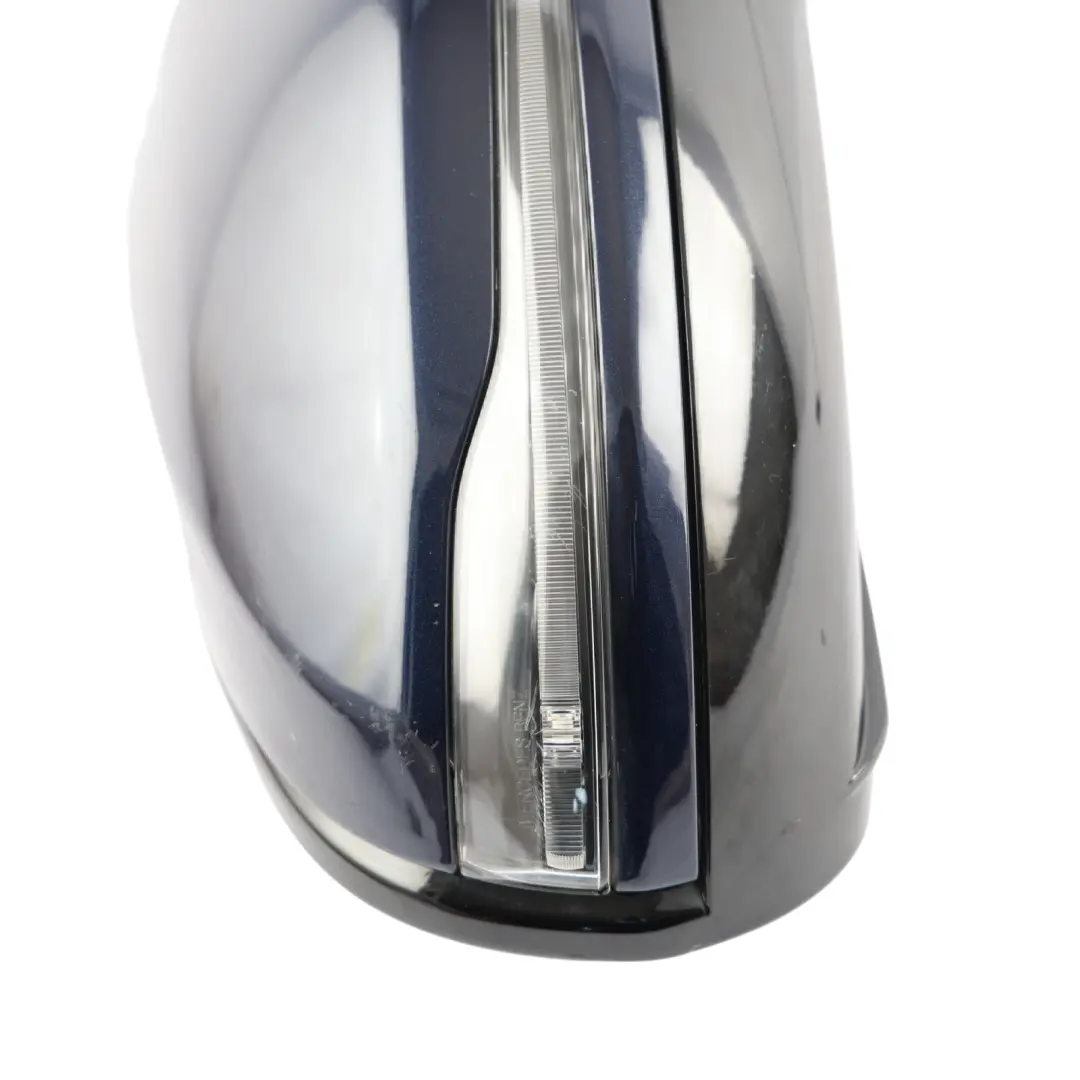Wing Mirror Outside Door Right O/S Cavansite Blue Metallic - 890 to Mercedes W213 with Part number A2138107401 Mercedes W213 Wing Mirror Outside Door Right O/S Cavansite Blue Metallic - 890 - SKU RHD-A2138107401-CVB - Part number A2138107401