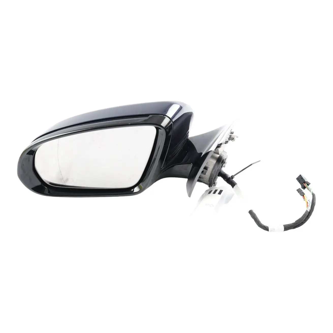 Mercedes W213 Wing Mirror Outside Door Left N/S Cavansite Blue Metallic - 890