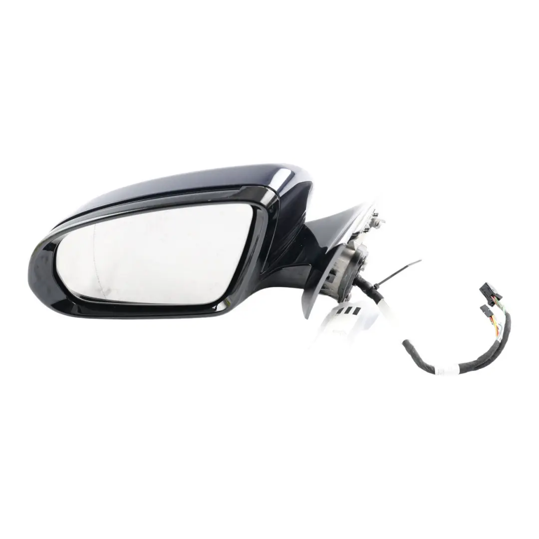 Wing Mirror Outside Door Left N/S Cavansite Blue Metallic - 890 to Mercedes W213 with Part number A2138107701 Mercedes W213 Wing Mirror Outside Door Left N/S Cavansite Blue Metallic - 890 - SKU RHD-A2138107701-CVB - Part number A2138107701