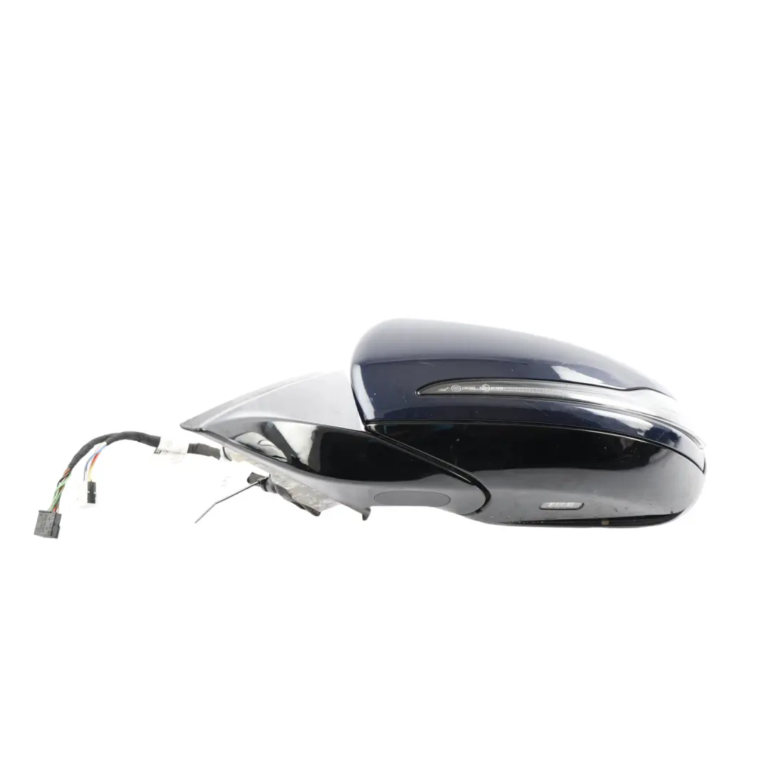 Mercedes W213 Wing Mirror Outside Door Left N/S Cavansite Blue Metallic - 890 - SKU RHD-A2138107701-CVB - Part number A2138107701