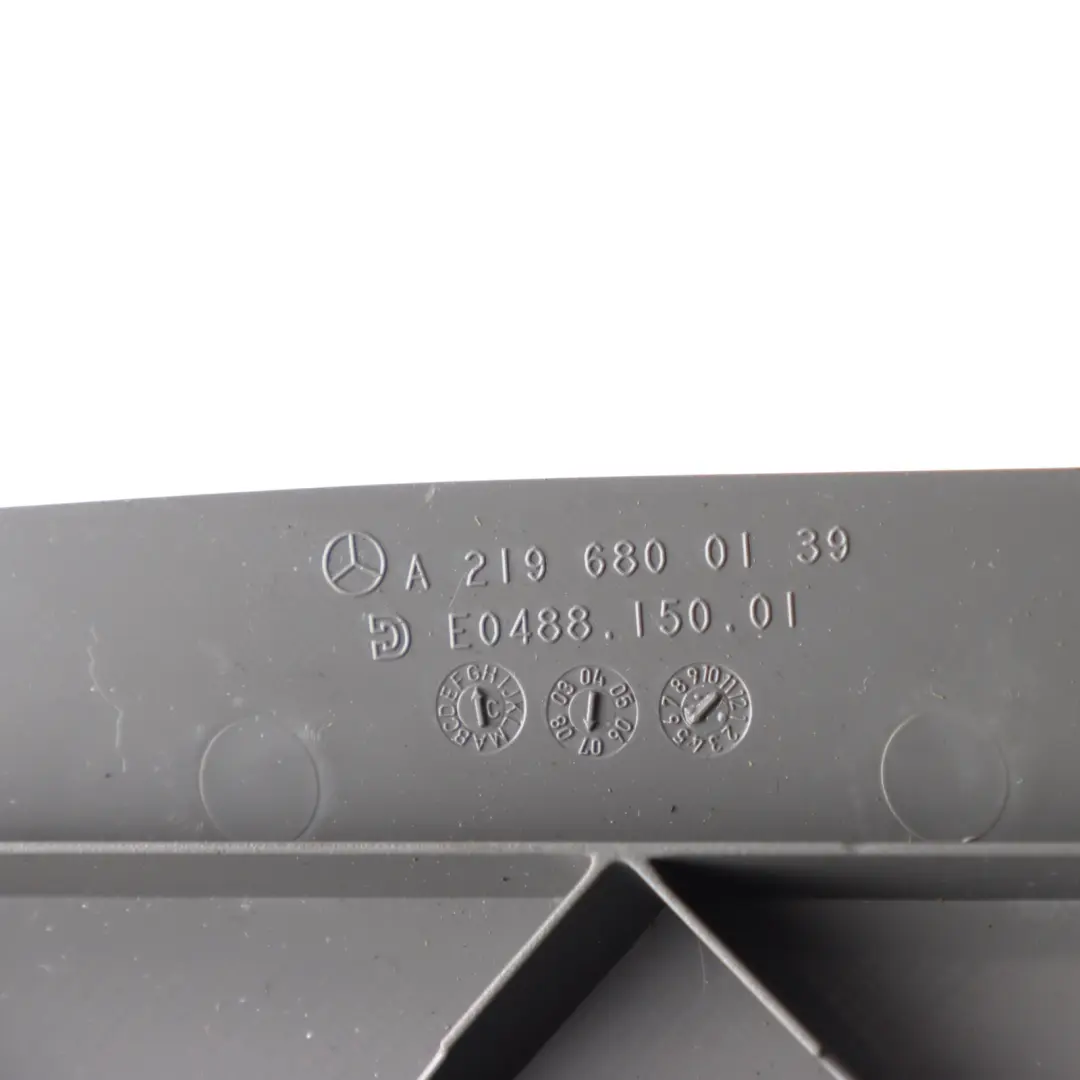 Dashboard Trim Cover Panel Front Left N/S Grey to Mercedes CLS C219 with Part number A2196800139 Mercedes CLS C219 Dashboard Trim Cover Panel Front Left N/S Grey - SKU RHD-A2196800139-2 - Part number A2196800139