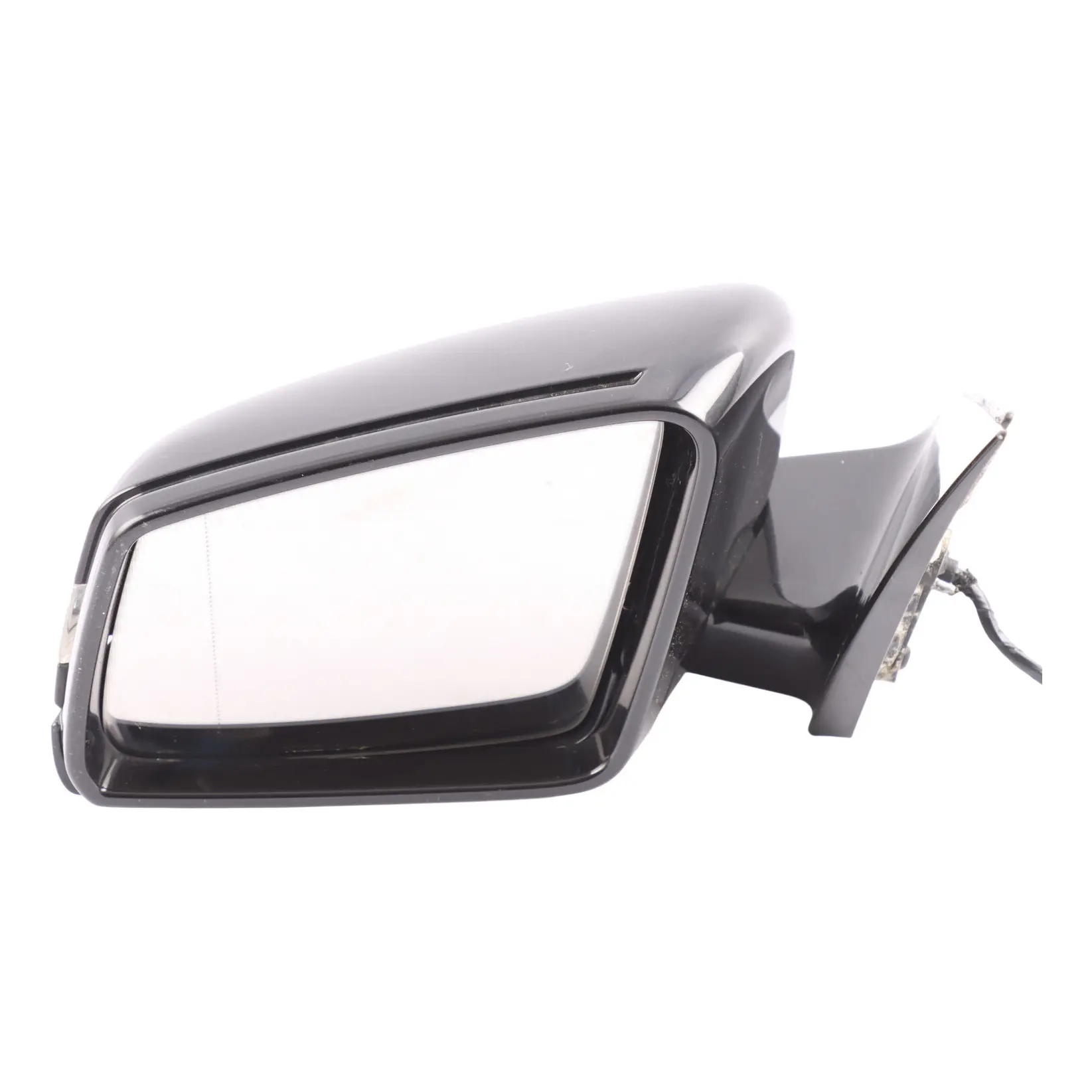 Mercedes W221 Door Wing Mirror Electric Left N/S Obsidian Black - 197