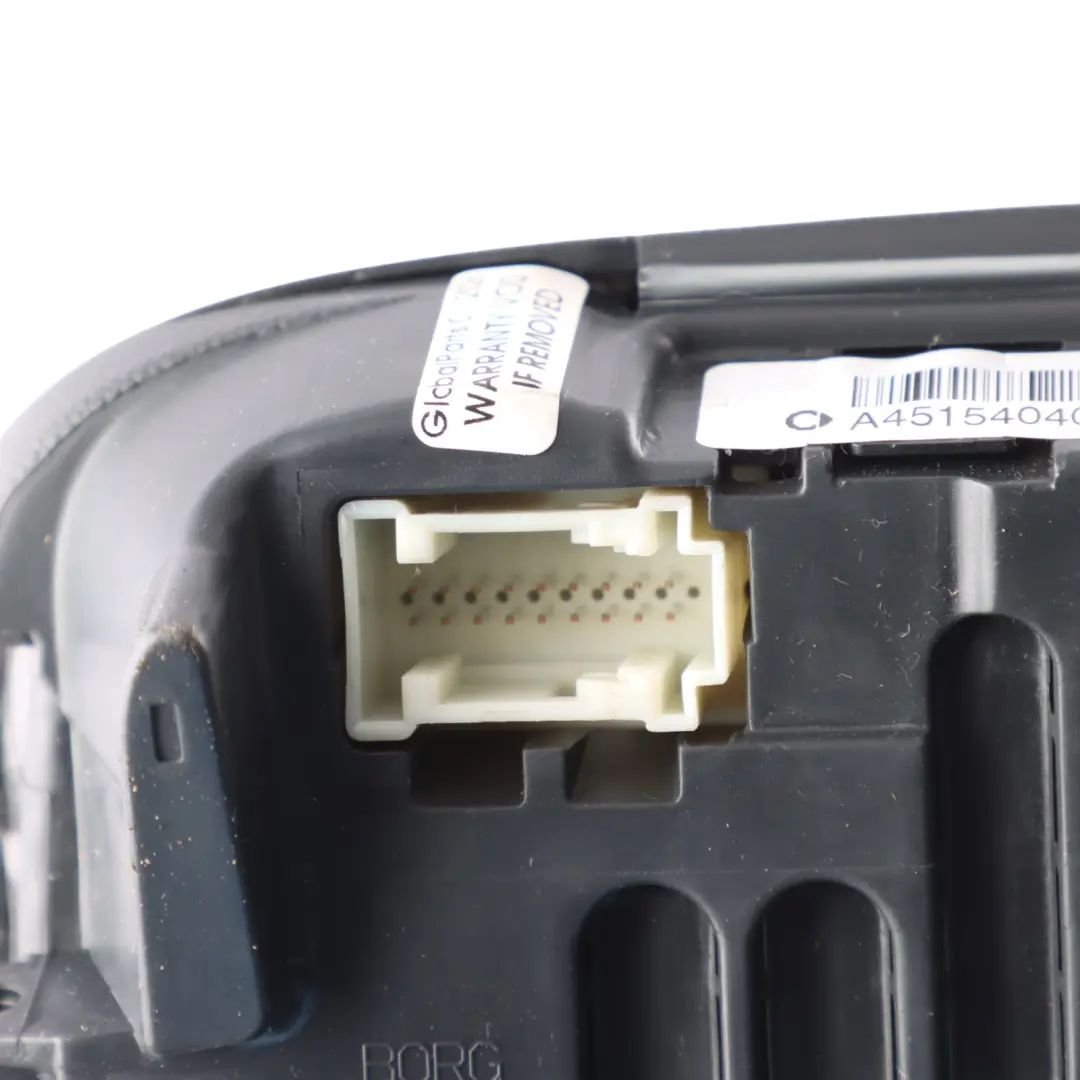 C451 Instrument Cluster Speedo Clocks Meter Automatic Petrol to Smart with Part number A4515404047 Smart C451 Instrument Cluster Speedo Clocks Meter Automatic Petrol - SKU RHD-A4515404047 - Part number A4515404047