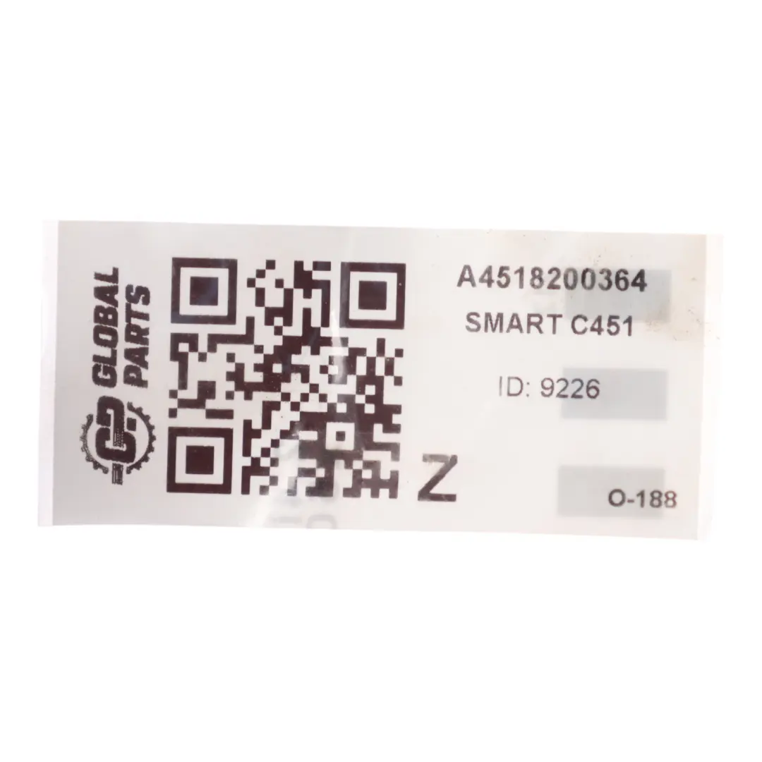 W451 Rear Tail Light Lamp Left N/S to Smart with Part number A4518200364 Smart W451 Rear Tail Light Lamp Left N/S - SKU RHD-A4518200364 - Part number A4518200364