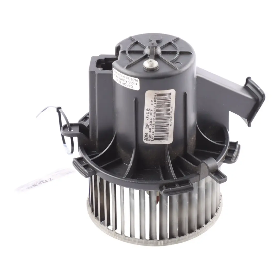 A451 Heater Blower Motor Fan Unit to Smart Fortwo with Part number A4518350007 Smart Fortwo A451 Heater Blower Motor Fan Unit - SKU RHD-A4518350007 - Part number A4518350007