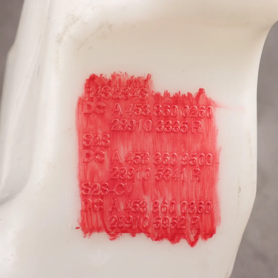 A453 Windscreen Washer Fluid Container Tank Reservoir to Smart Fortwo with Part number A4538690100 Smart Fortwo A453 Windscreen Washer Fluid Container Tank Reservoir - SKU RHD-A4538690100 - Part number A4538690100