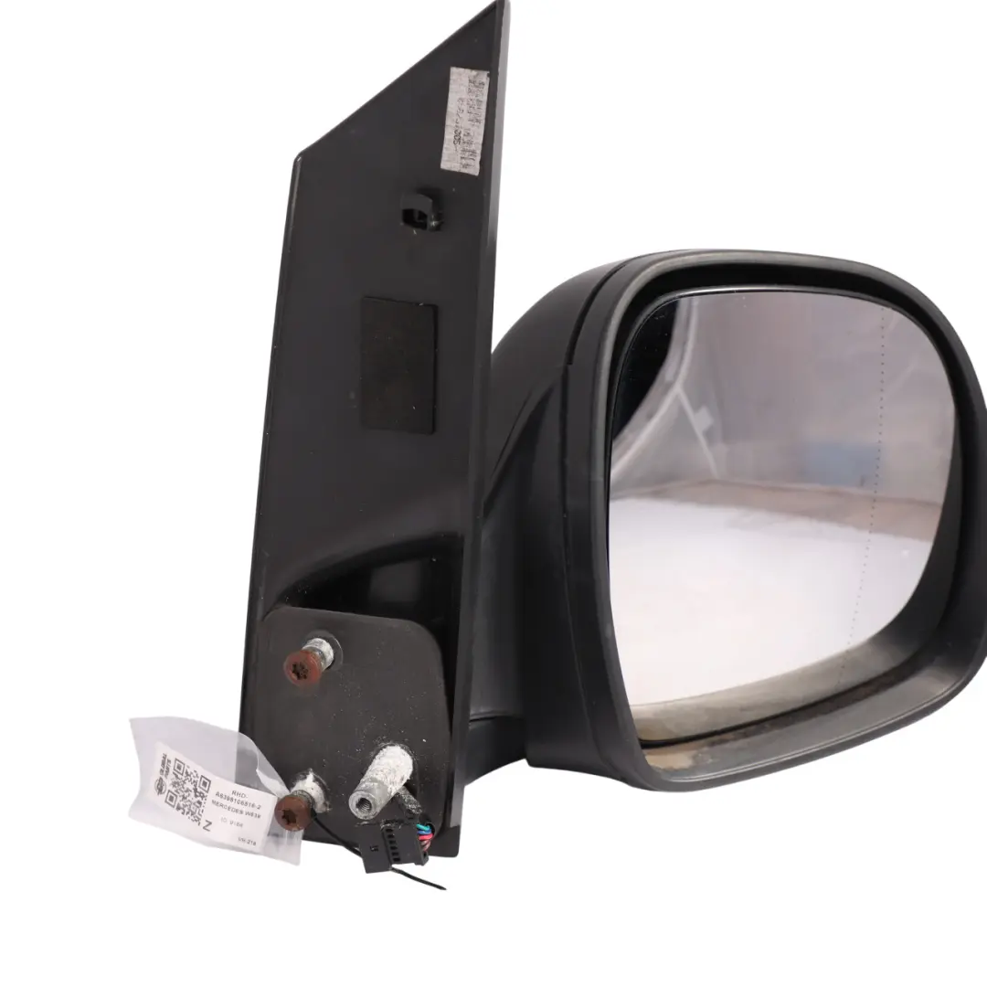 Mercedes Vito W639 Wing Mirror Door Right O/S Primed Outside - SKU RHD-A6398106516-2 - Part number A6398106516