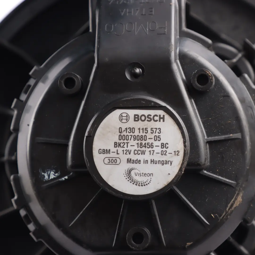 Ford Transit Mk7 Heater Blower Motor Fan Unit - SKU RHD-BK2T-18456-BC - Part number BK2T-18456-BC