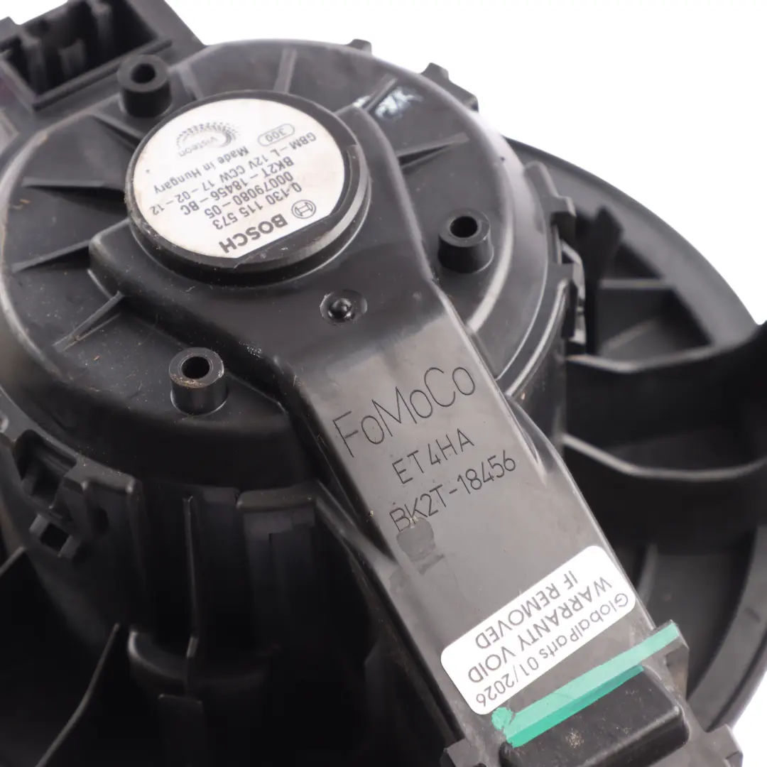 Ford Transit Mk7 Heater Blower Motor Fan Unit - SKU RHD-BK2T-18456-BC - Part number BK2T-18456-BC