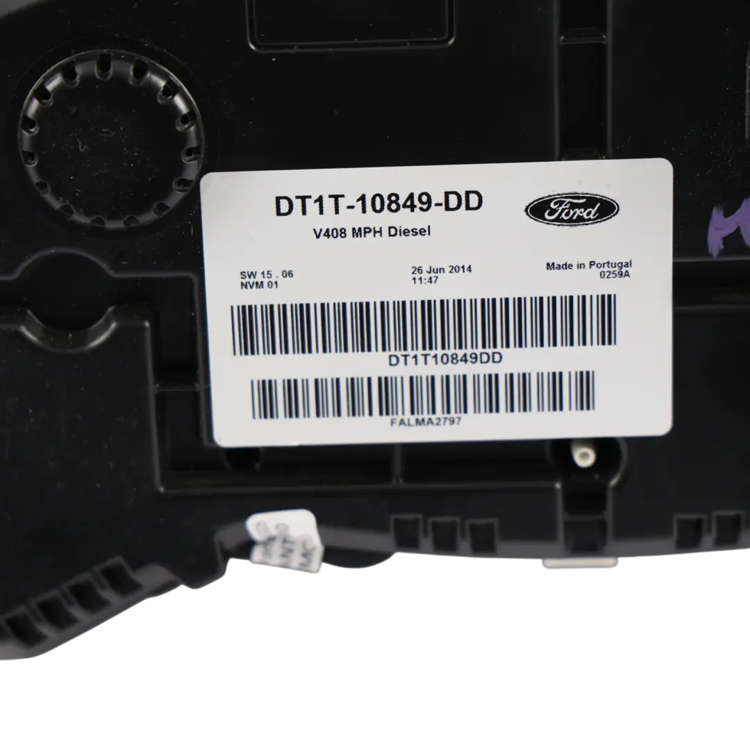 Mk2 Instrument Cluster Speedo Diesel Manual to Ford Transit Connect with Part number DT1T-10849-DD Ford Transit Connect Mk2 Instrument Cluster Speedo Diesel Manual - SKU RHD-DT1T-10849-DD - Part number DT1T-10849-DD