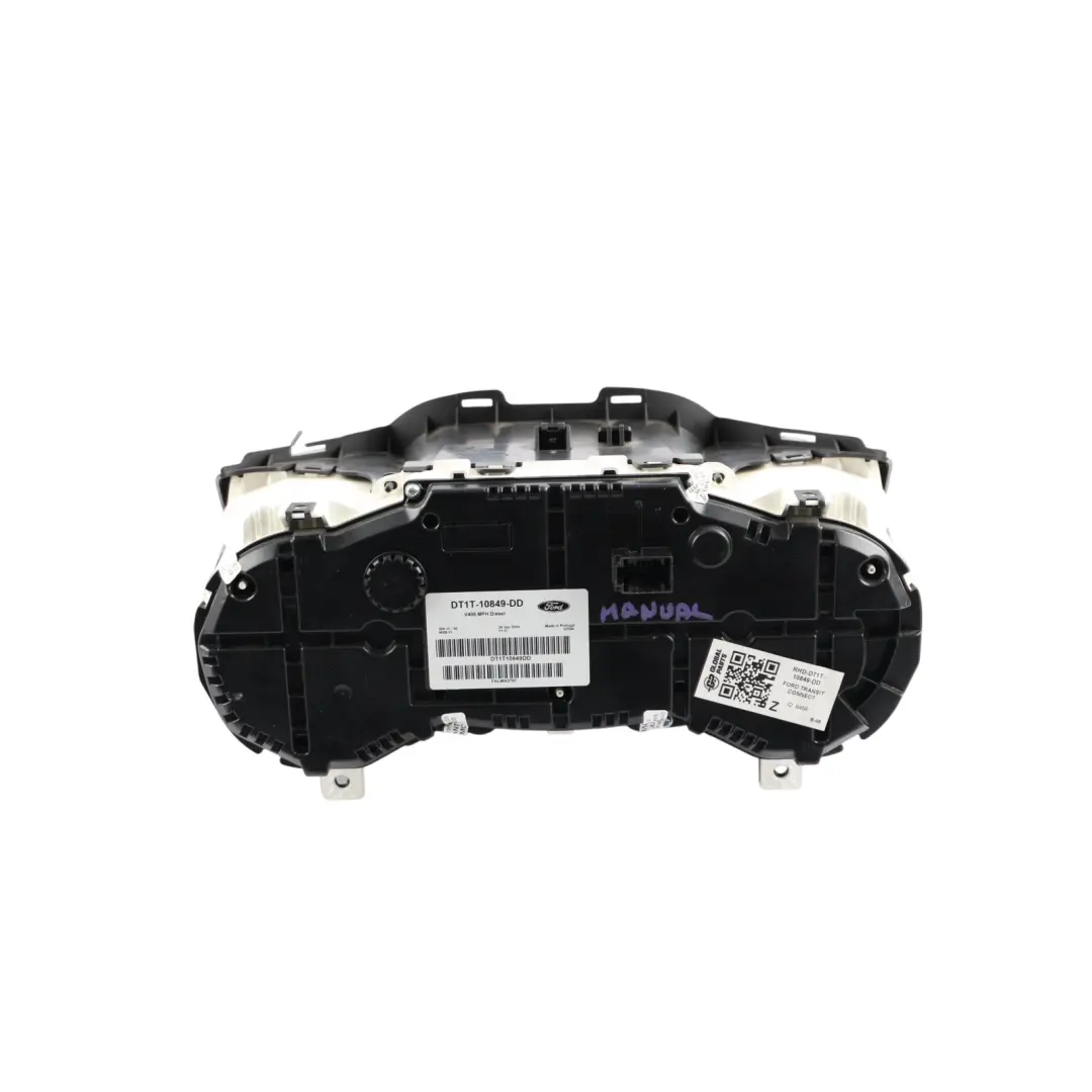Mk2 Instrument Cluster Speedo Diesel Manual to Ford Transit Connect with Part number DT1T-10849-DD Ford Transit Connect Mk2 Instrument Cluster Speedo Diesel Manual - SKU RHD-DT1T-10849-DD - Part number DT1T-10849-DD