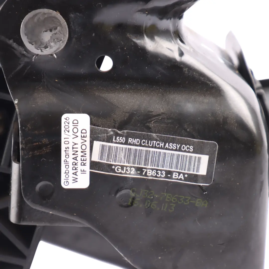 Clutch Pedal Assembly to Land Rover Discovery Sport L550 Manual with Part number GJ32-7B633-BA Land Rover Discovery Sport L550 Manual Clutch Pedal Assembly - SKU RHD-GJ32-7B633-BA - Part number GJ32-7B633-BA