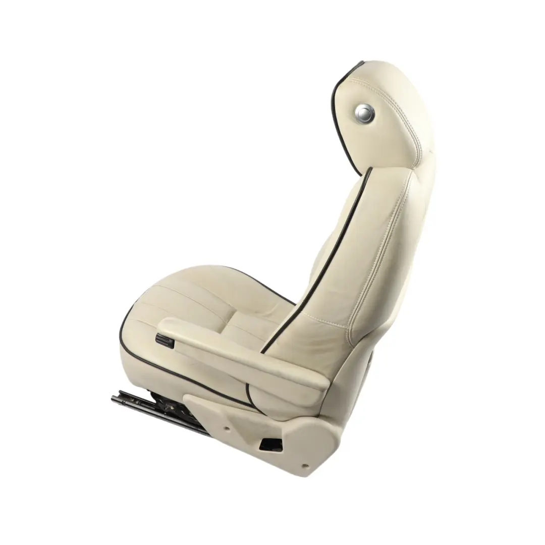 Range Rover L322 Front Seat Heated Electric Leather Ivory Right O/S - SKU RHD-HBA501560WTM - Part number HBA501560WTM