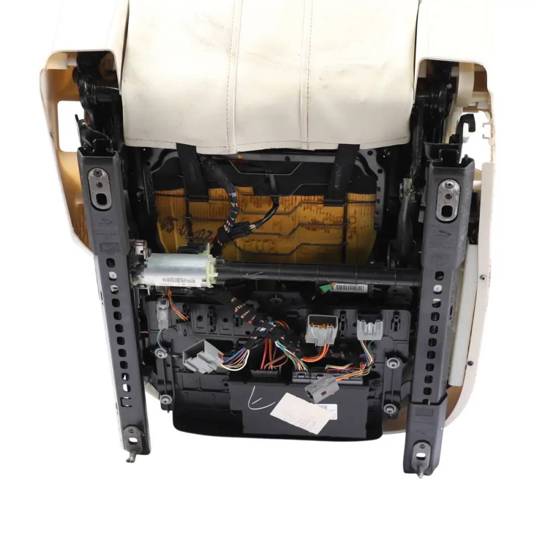 Range Rover L322 Front Seat Heated Electric Leather Ivory Right O/S - SKU RHD-HBA501560WTM - Part number HBA501560WTM