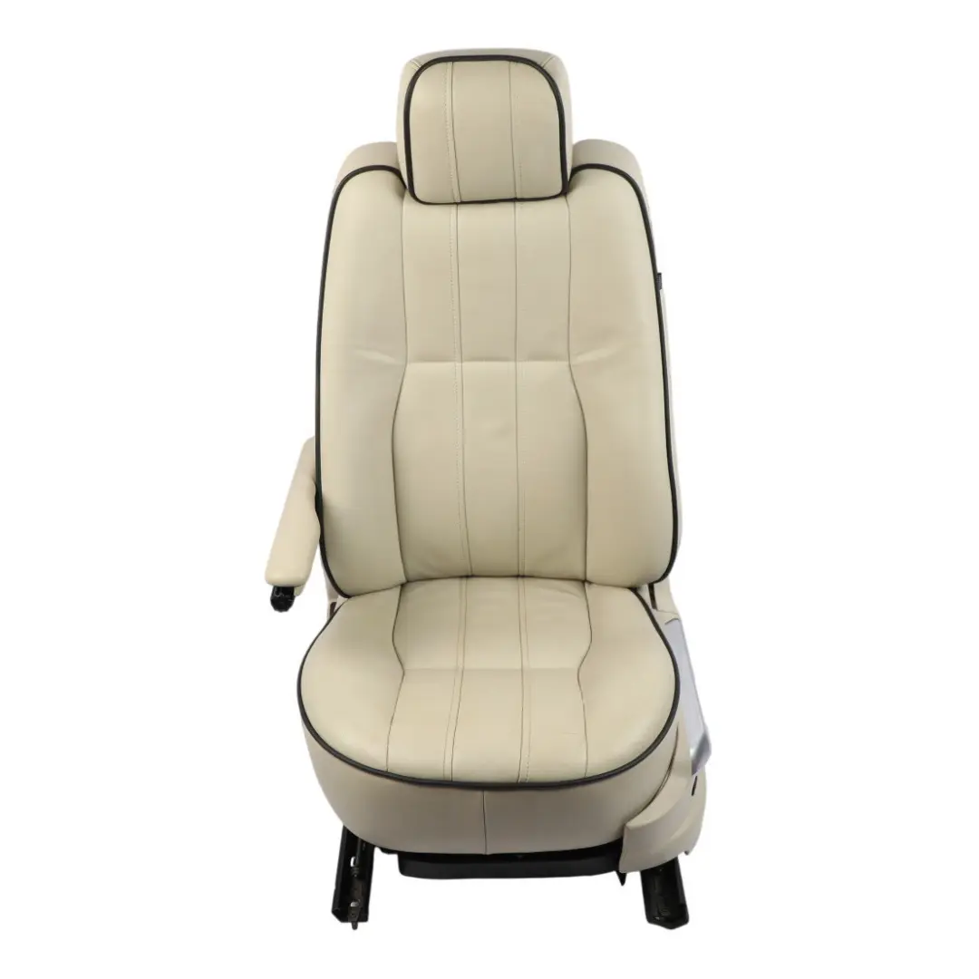 Range Rover L322 Front Seat Heated Electric Leather Ivory Left N/S - SKU RHD-HBA501570WTM - Part number HBA501570WTM