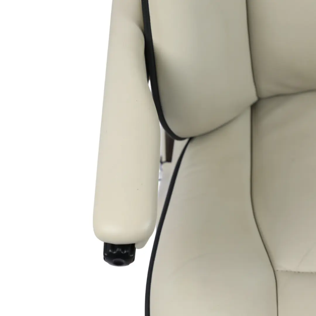 Range Rover L322 Front Seat Heated Electric Leather Ivory Left N/S - SKU RHD-HBA501570WTM - Part number HBA501570WTM