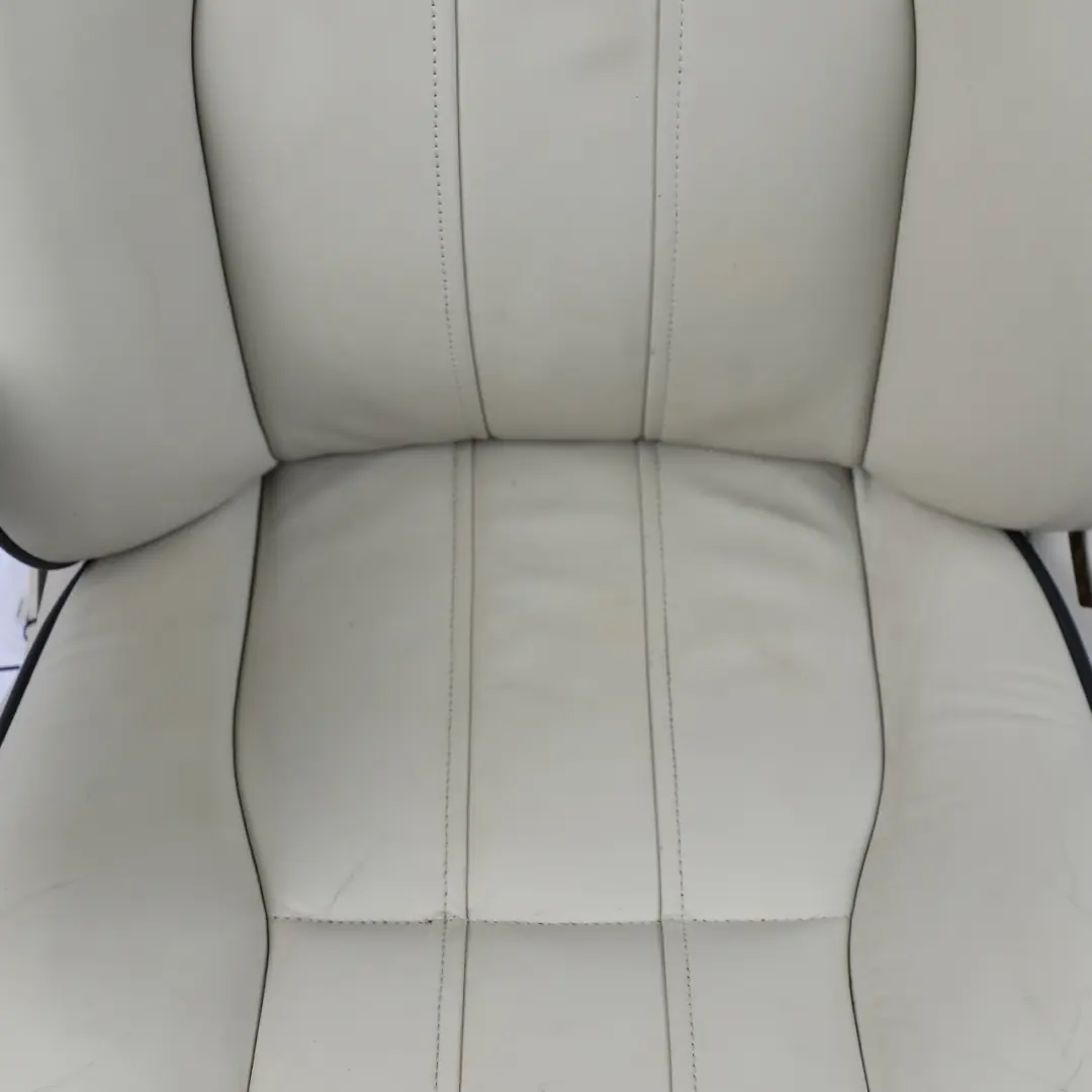 Range Rover L322 Front Seat Heated Electric Leather Ivory Left N/S - SKU RHD-HBA501570WTM - Part number HBA501570WTM