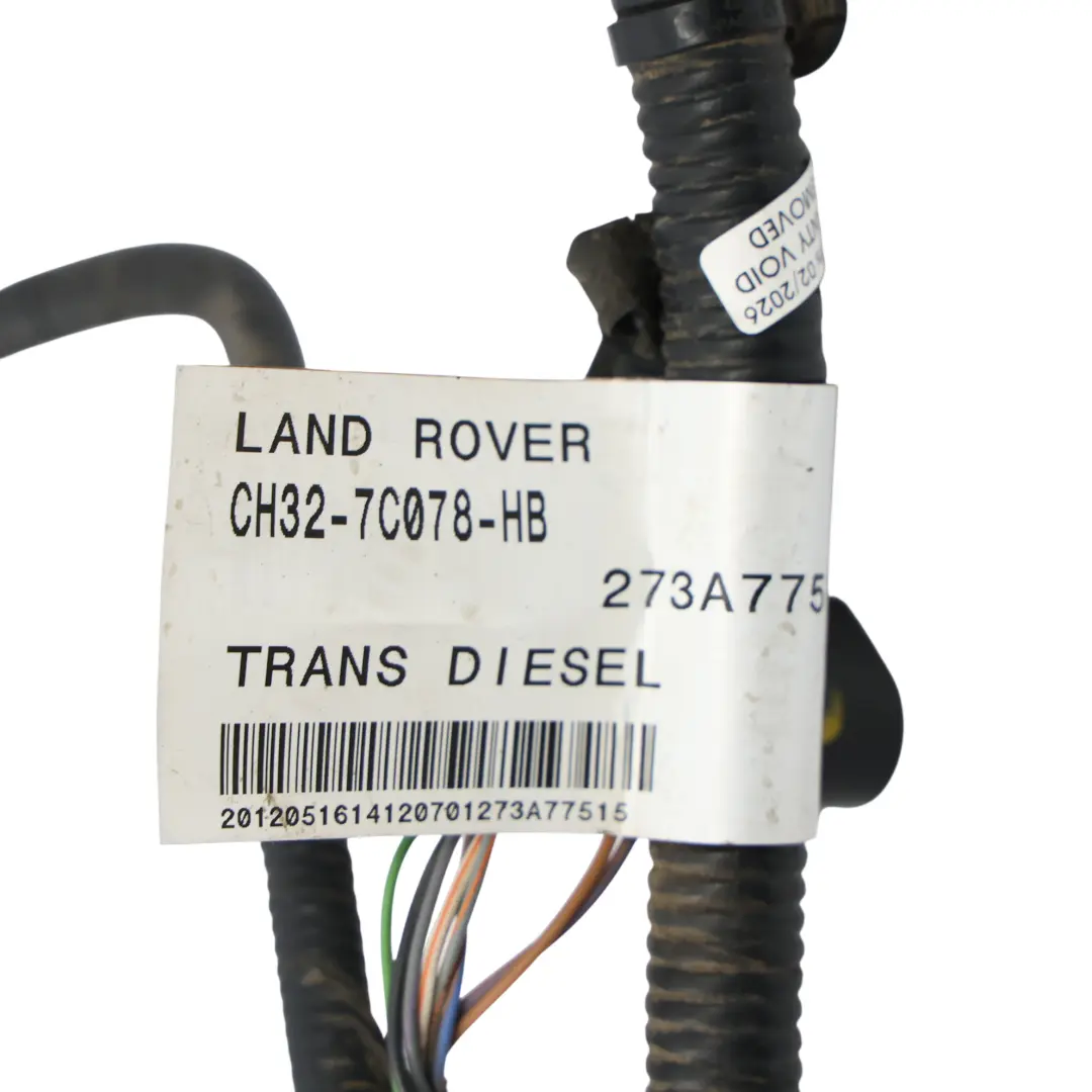 Land Rover Discovery 4 L319 Diesel Automatic Gearbox Wiring Loom CH32-7C078-HB - SKU RHD-LR030284 - Part number LR030284