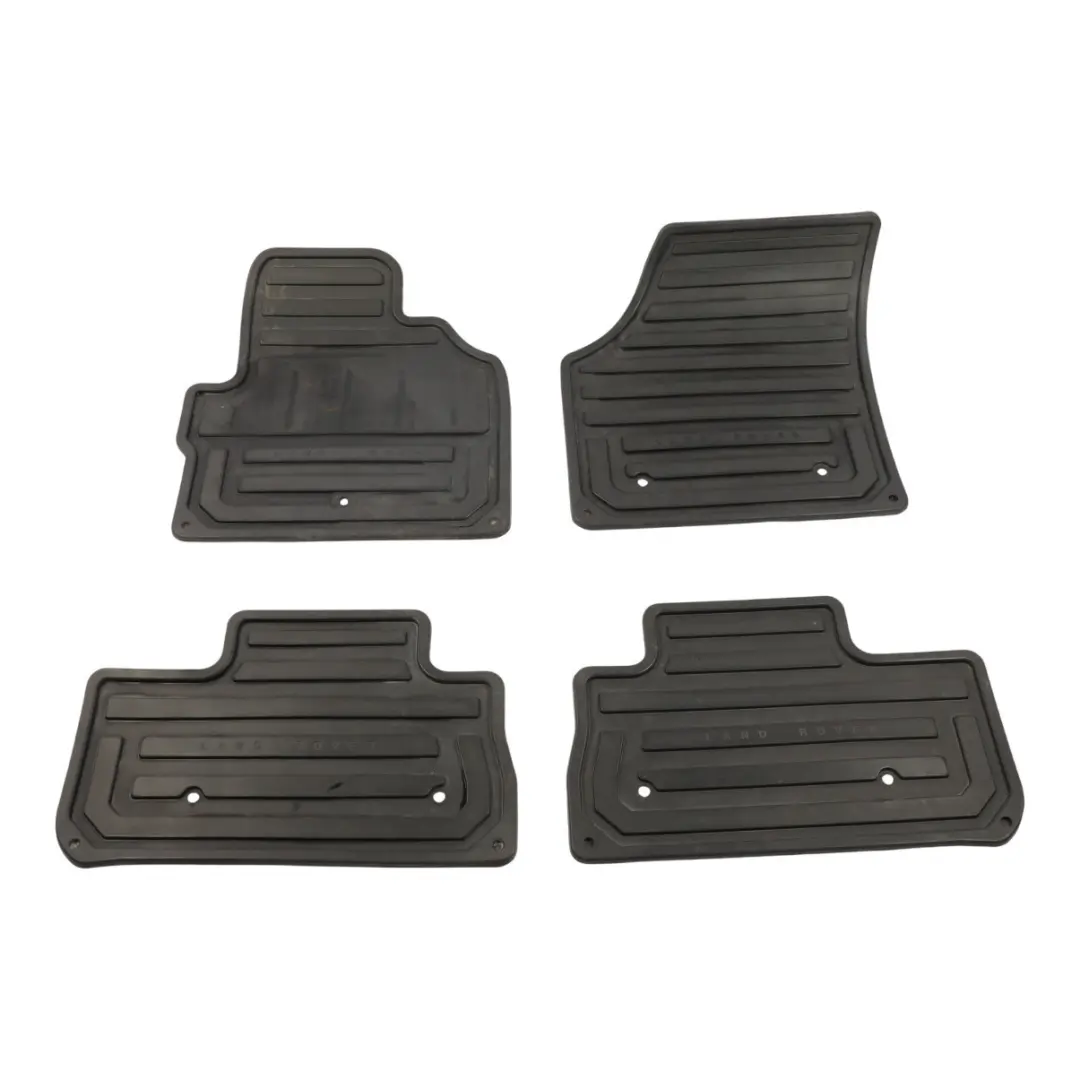 Land Rover Freelander 2 Floor Mat Set Interior Front Rear Footwell Rubber Covers - SKU RHD-LR047754 - Part number LR047754