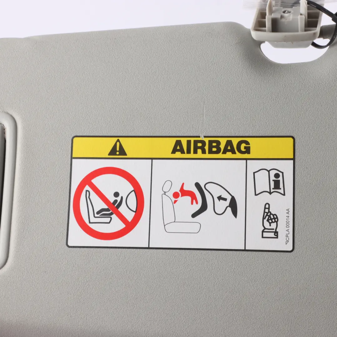 Sun Visor Passenger Left N/S to Land Rover Discovery Sport L550 with Part number LR060423 Land Rover Discovery Sport L550 Sun Visor Passenger Left N/S - SKU RHD-LR060423 - Part number LR060423