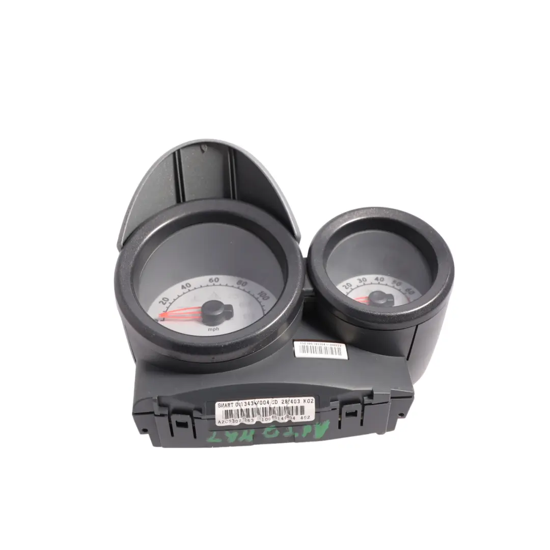 Smart 452 Roadster Instrument Cluster Clocks Petrol Automatic - SKU RHD-Q0013434V004 - Part number Q0013434V004