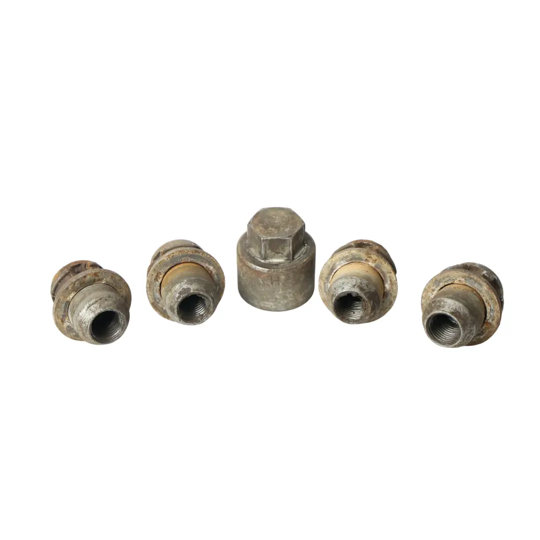 Bolts Anti Theft Screws Nuts Set x4 to Land Rover Discovery L319 Wheel with Part number RRB500120 Land Rover Discovery L319 Wheel Bolts Anti Theft Screws Nuts Set x4 - SKU RRB500120 - Part number RRB500120